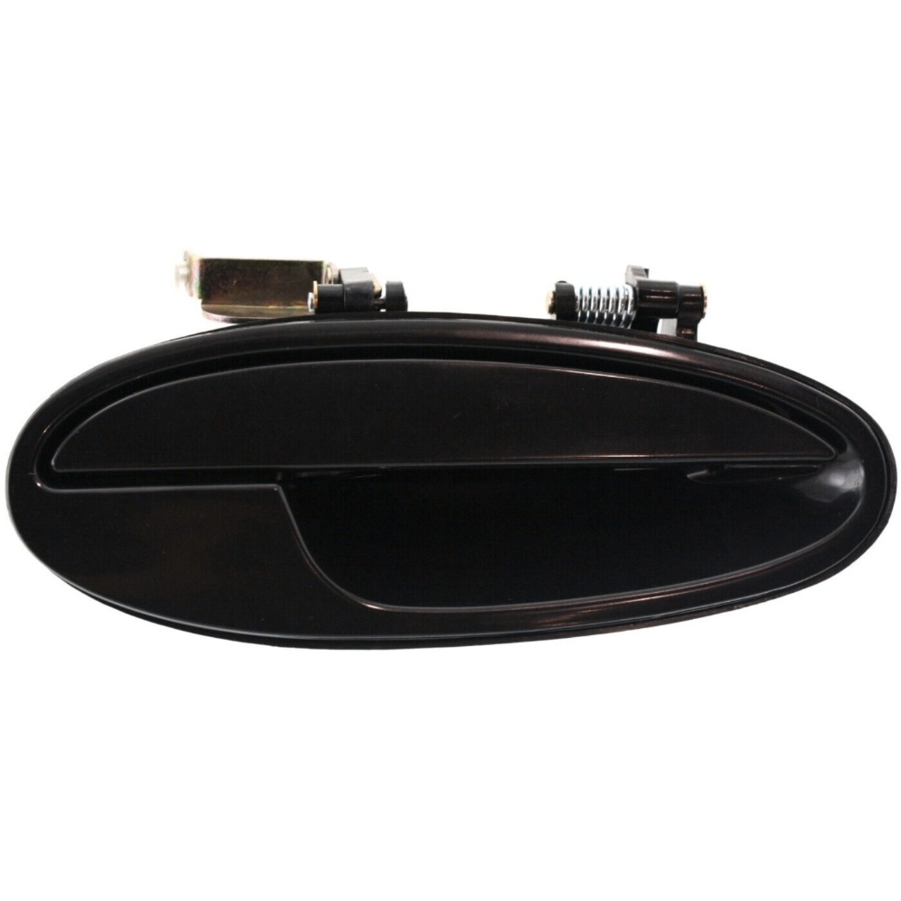 New Door Handles Set Of 4 Front & Rear Driver Passenger Side Smooth Black Olds