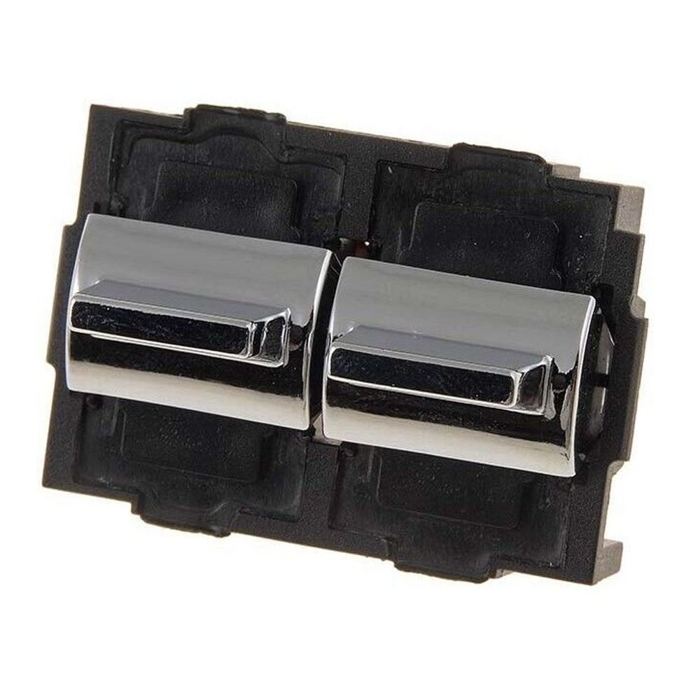 2 Sets Of - 49214 Power Window Switch Front Driver Left Side Chrome Fits Left