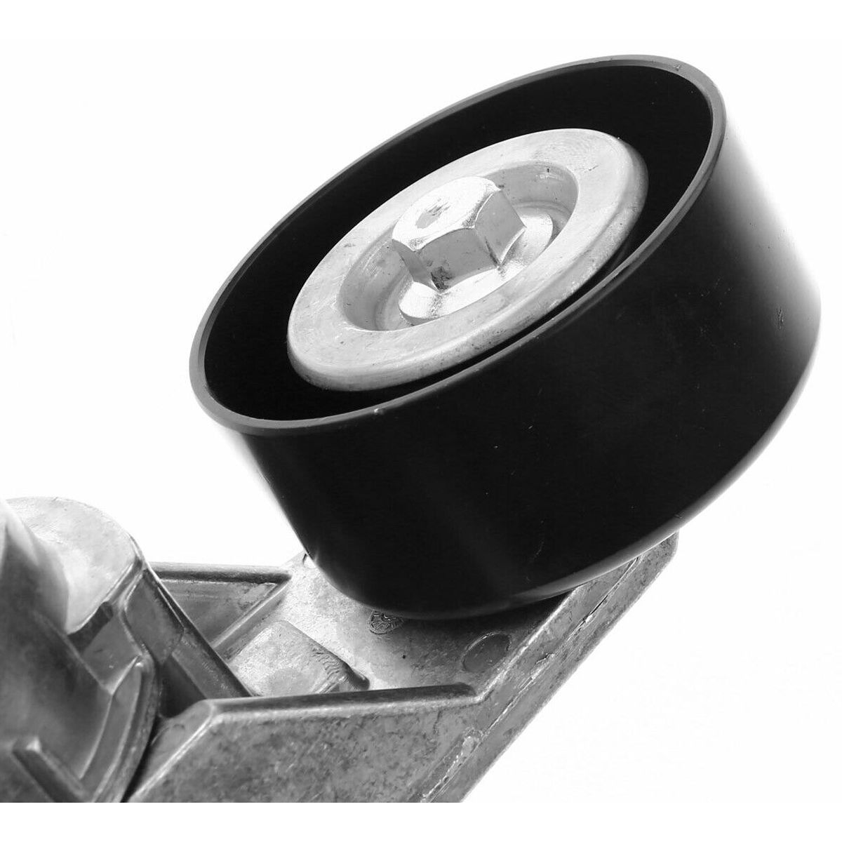 Serpentine Belt Tensioner With Pulley For Chevy GMC Hummer Isuzu Buick Saab Old.
