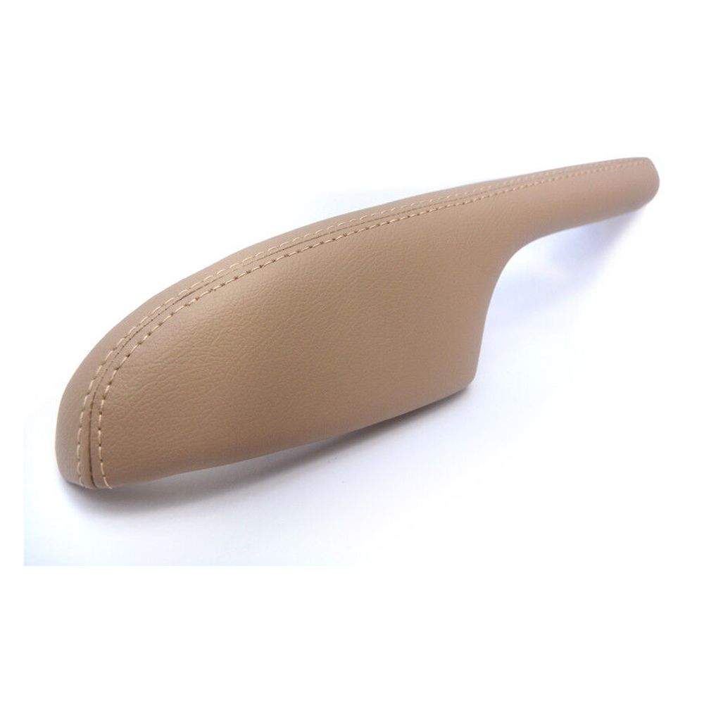 Door Panel Armrest Leather Synthetic Cover For 2001-2006 MDX Sport Utility Beige