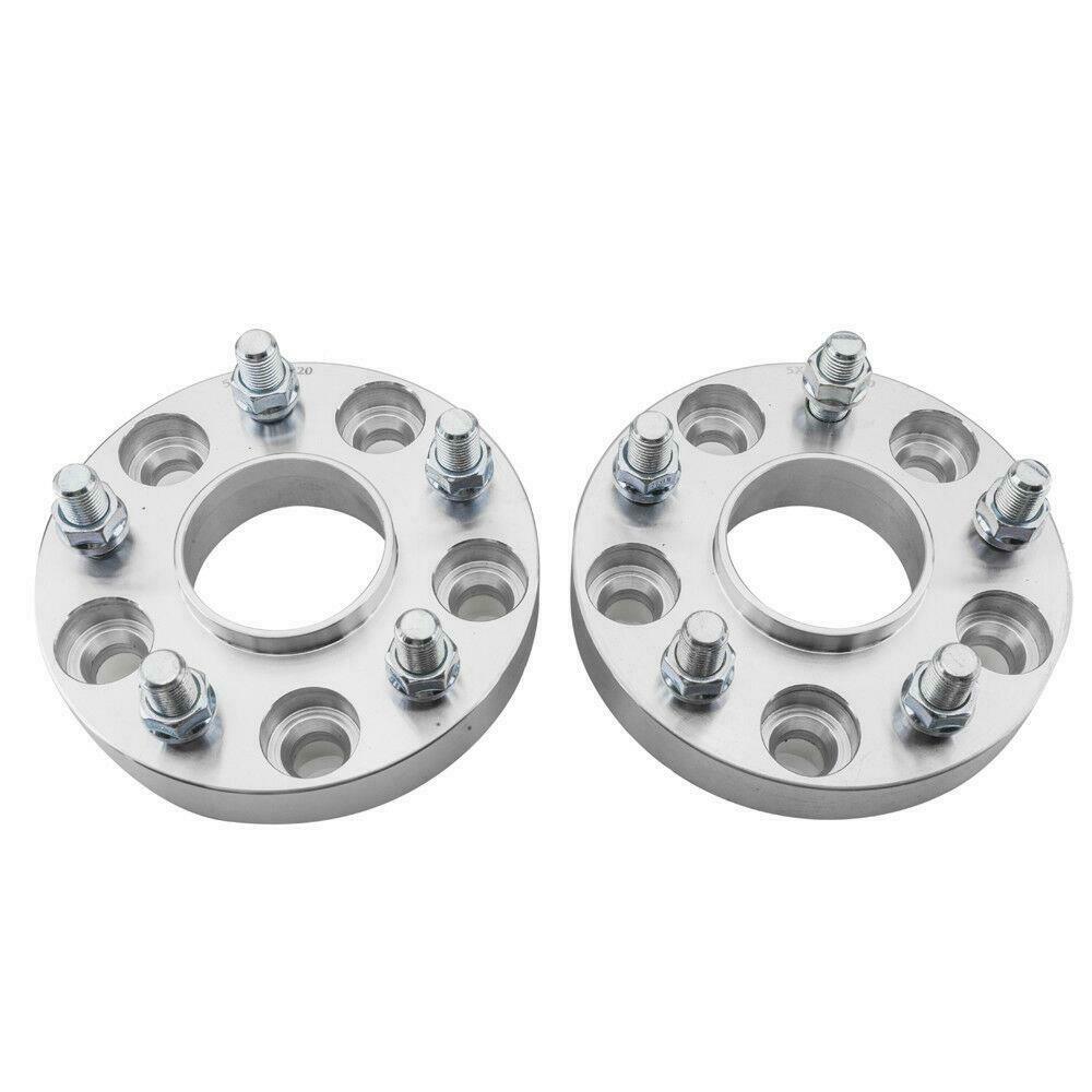 2pc 1" HUBCENTRIC To Wheel Spacers Adapters 14x1.5 For Buick Cadillac Chevrolet
