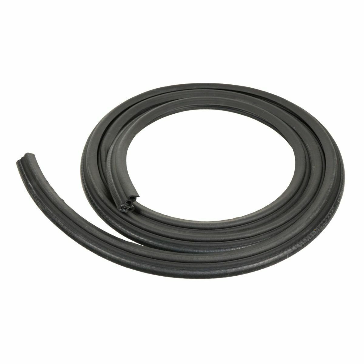 Front Body Mounted Door Seal Weatherstrip Rubber Pair Set For Ford Mazda 2 Dr