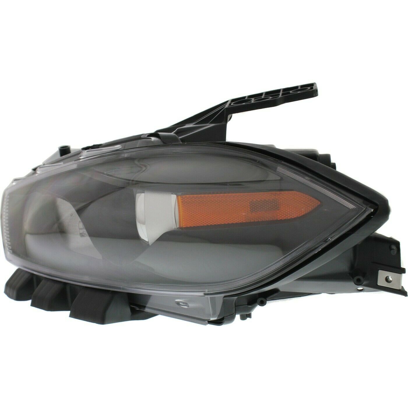 Headlight For 2013-15 Dart Sedan Left Black Housing With Bulb