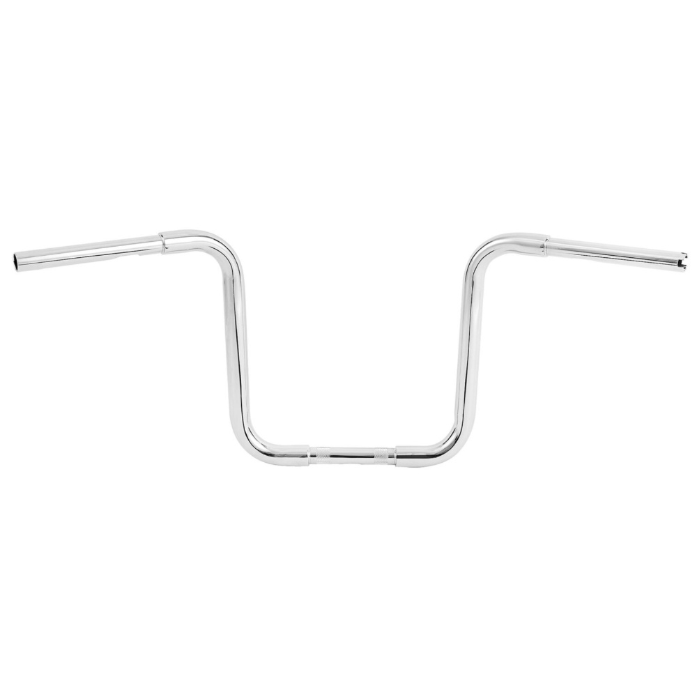 Chrome 14" Rise 1-1/4" Ape Hanger Handlebar Fit For Harley FLST FXST XL
