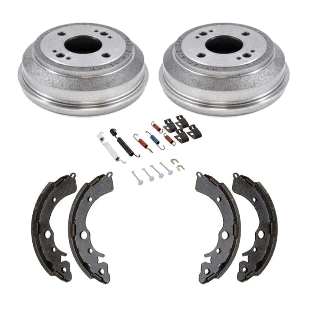 Brake Drums Brake Shoes & Hardware Kit Honda Civic W Manual Transmission 89-95