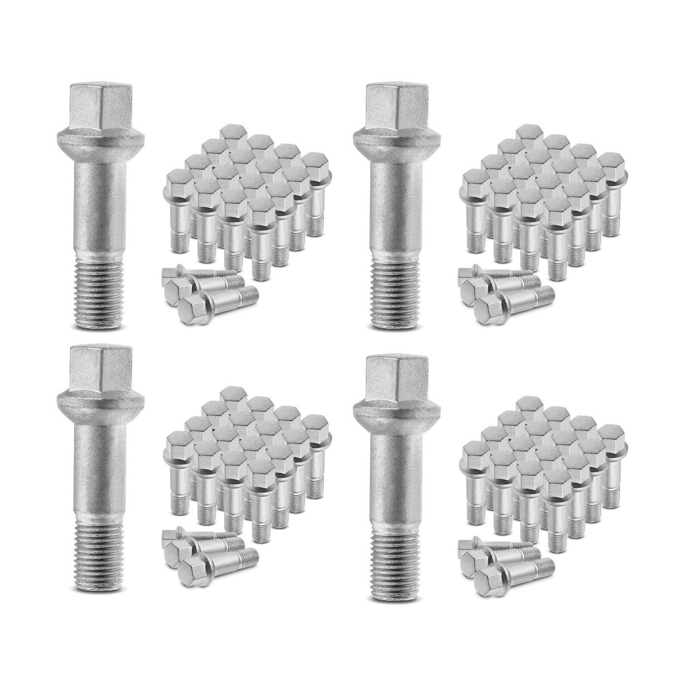 80 PCS - M14-1.5 Wheel Lug Bolt For Mercedes-Benz X204 W164 W251 W461 GL CL M S-CLASS