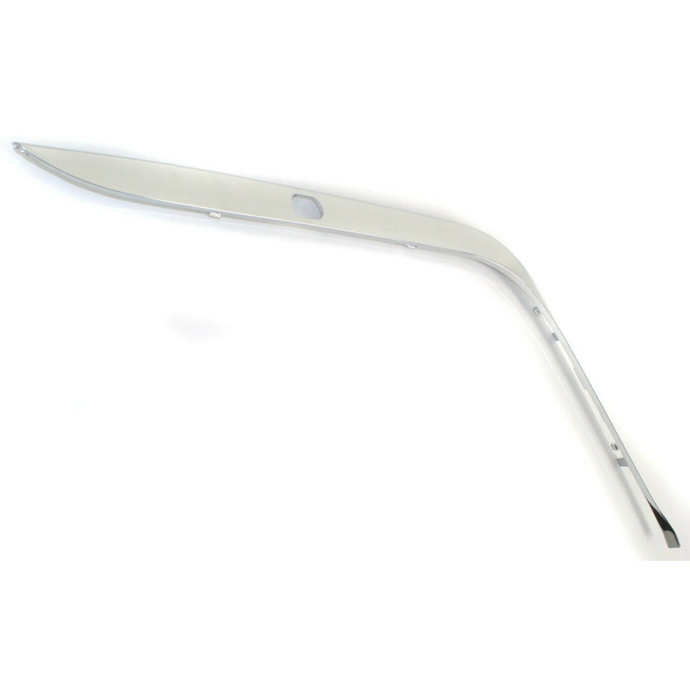 Bumper Trim Set For 1995-2001 740 750 W/ Washer Hole Front Left & Right Chrome