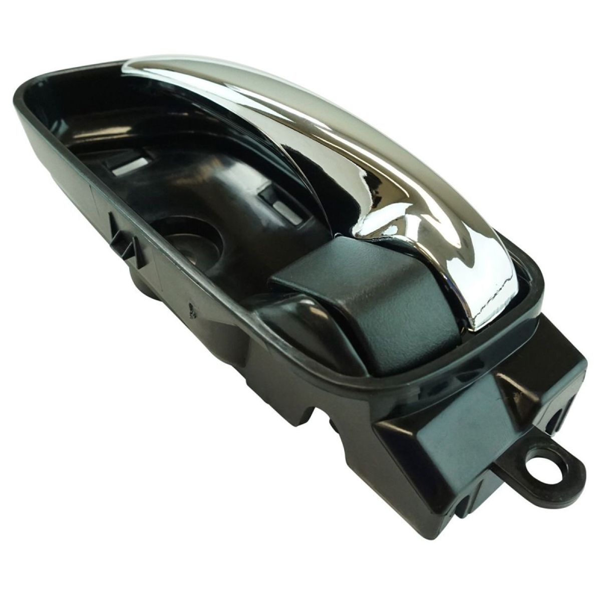 Inside Interior Door Handle Black & Chrome Driver Side LH For Nissan
