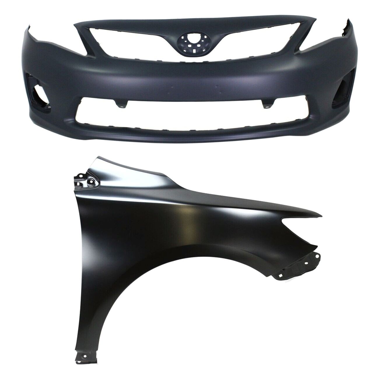 Fender Kit For 2011-2012 Toyota Corolla XRS Sedan Front Japan Built Models