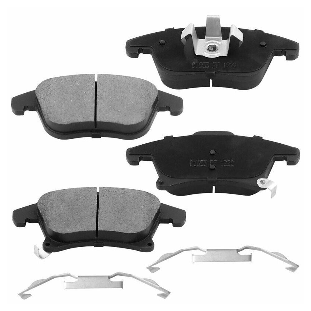 For 2014-2020 Ford Fusion Energi Titanium (4) Front Ceramic Brake Pads D1653