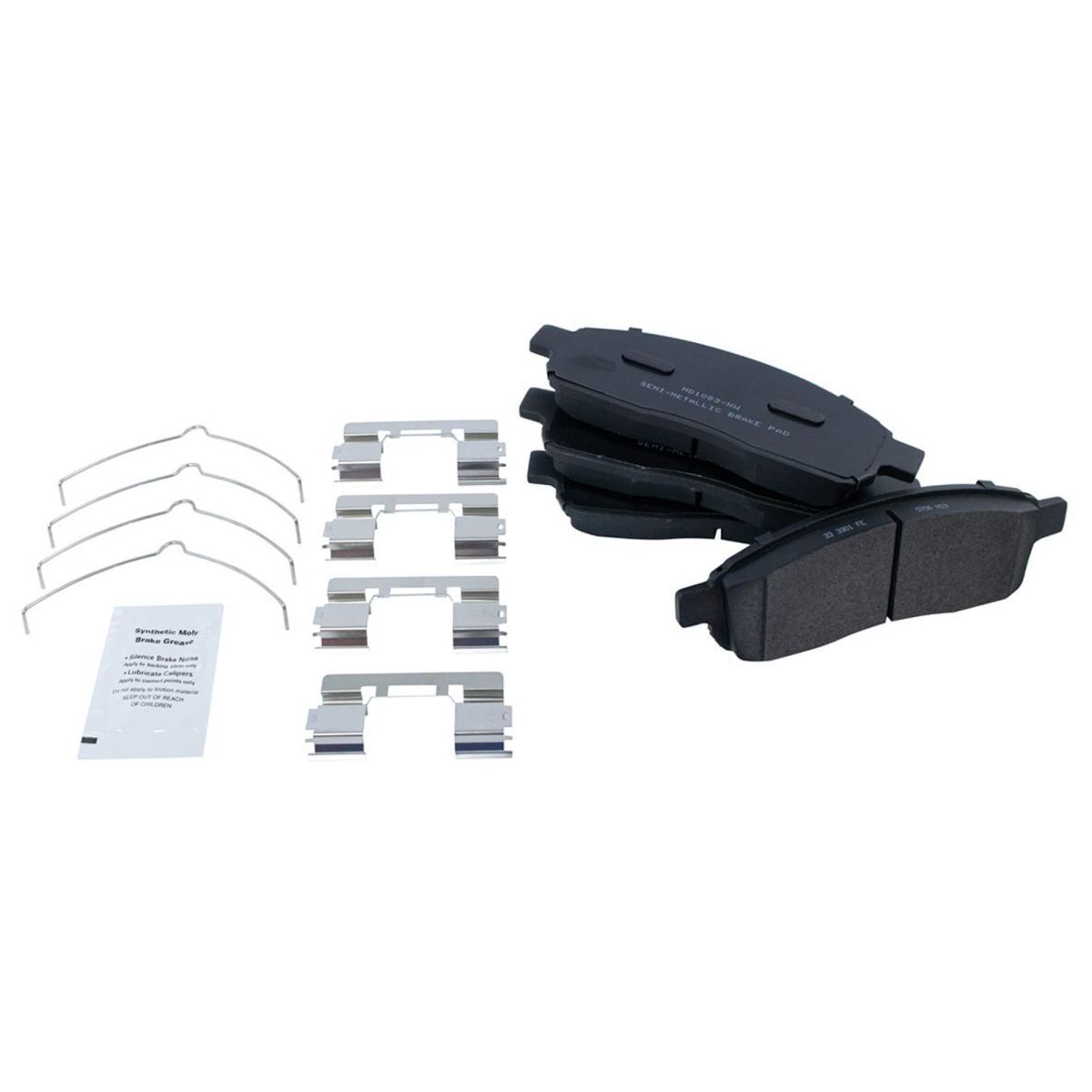 Front Posi Metallic Brake Pad & Rotor Kit For 04-08 F-150 06-08 Mark LT 2WD