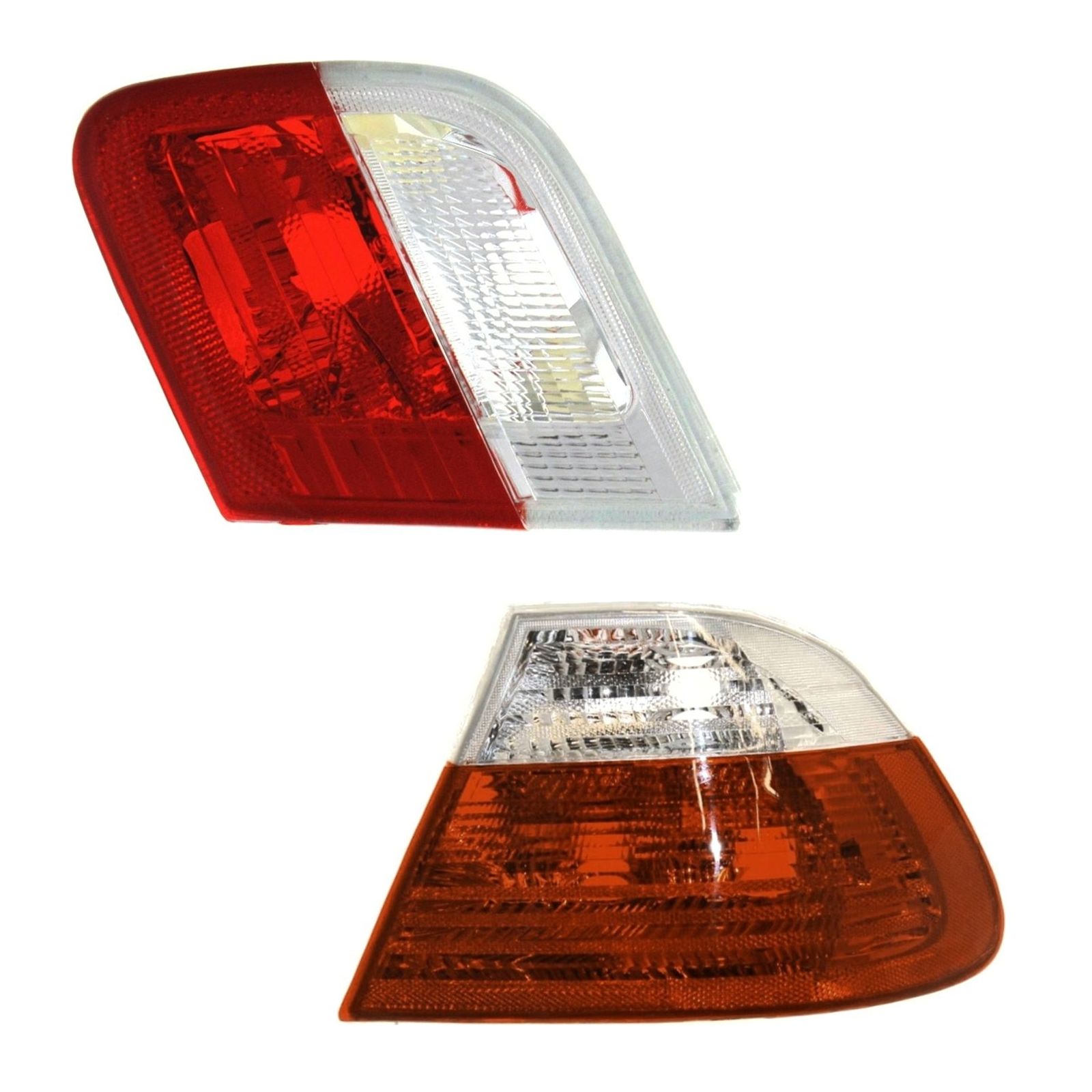 Pair Tail Lights Taillights Taillamps Brakelights Set Of 2 Passenger Right Side