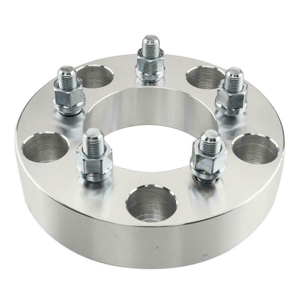 (2) For Ford Dodge Dakota 1.5" Thick 5x5.5 To 5x4.5 Wheel Spacers Adapters 1/2"