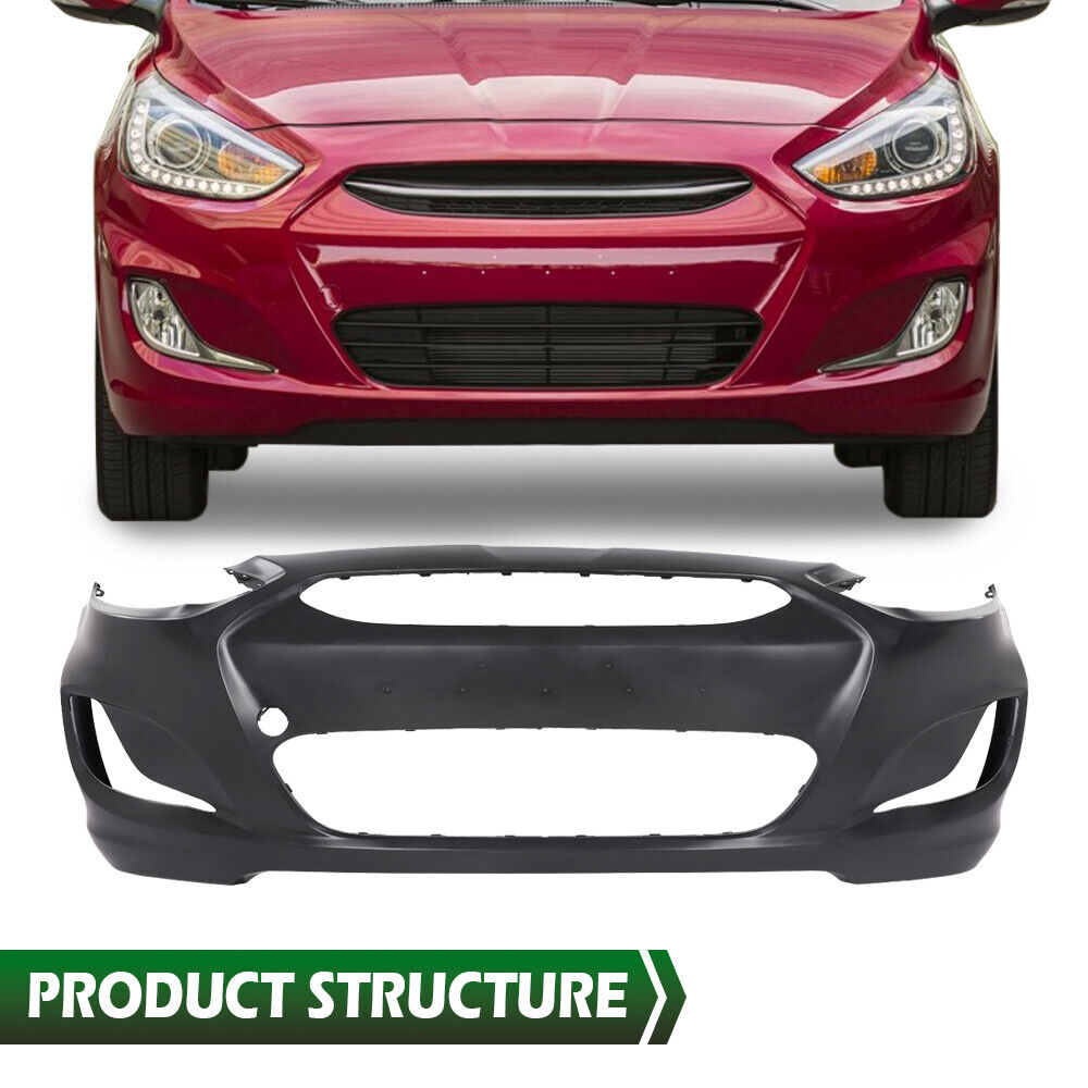 For 2015-2017 Hyundai Accent Sport Hatchback Front Bumper Cover HY1000201
