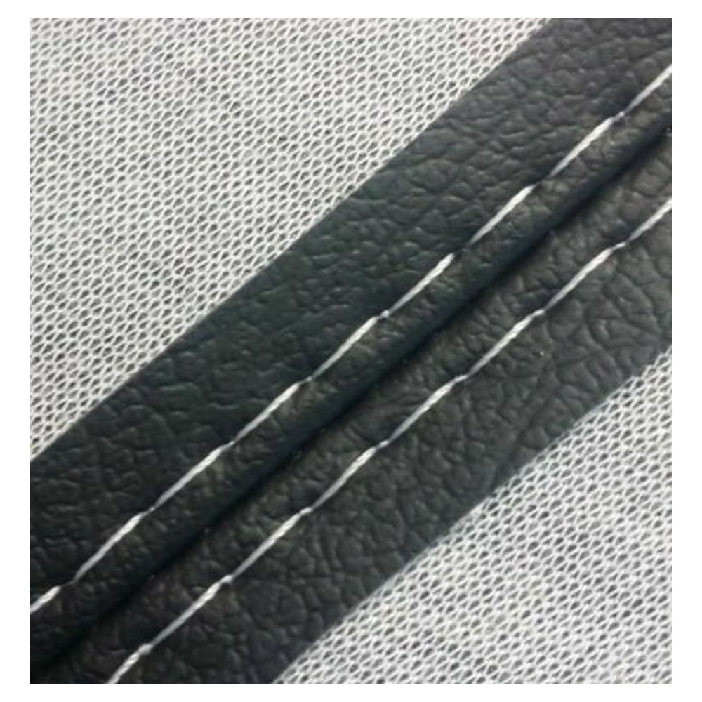 Console Lid Armrest Cover Leather For Dodge Avenger 2008-2014 White Stitch