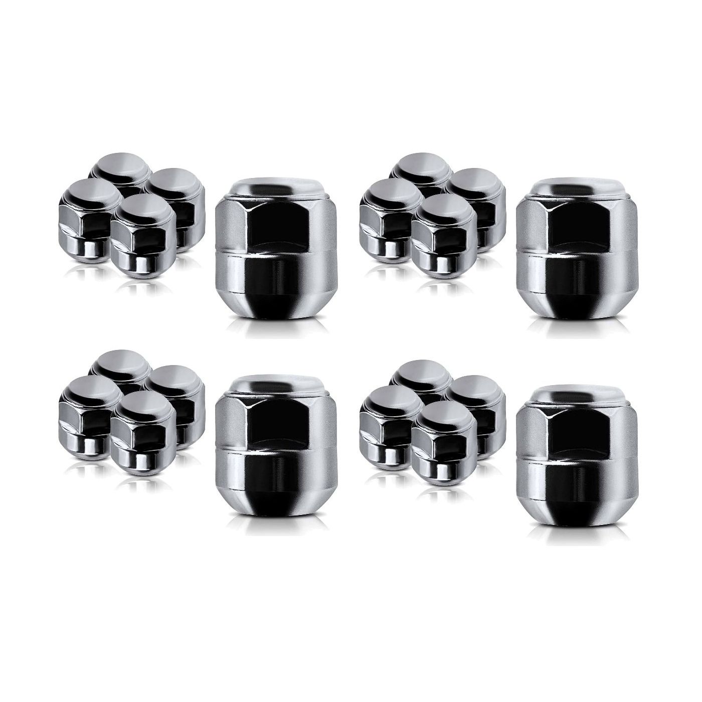 20 PCS - M14-1.50 Wheel Lug Nut For Honda Odyssey Pilot 2011-2021 Acura MDX RLX TL