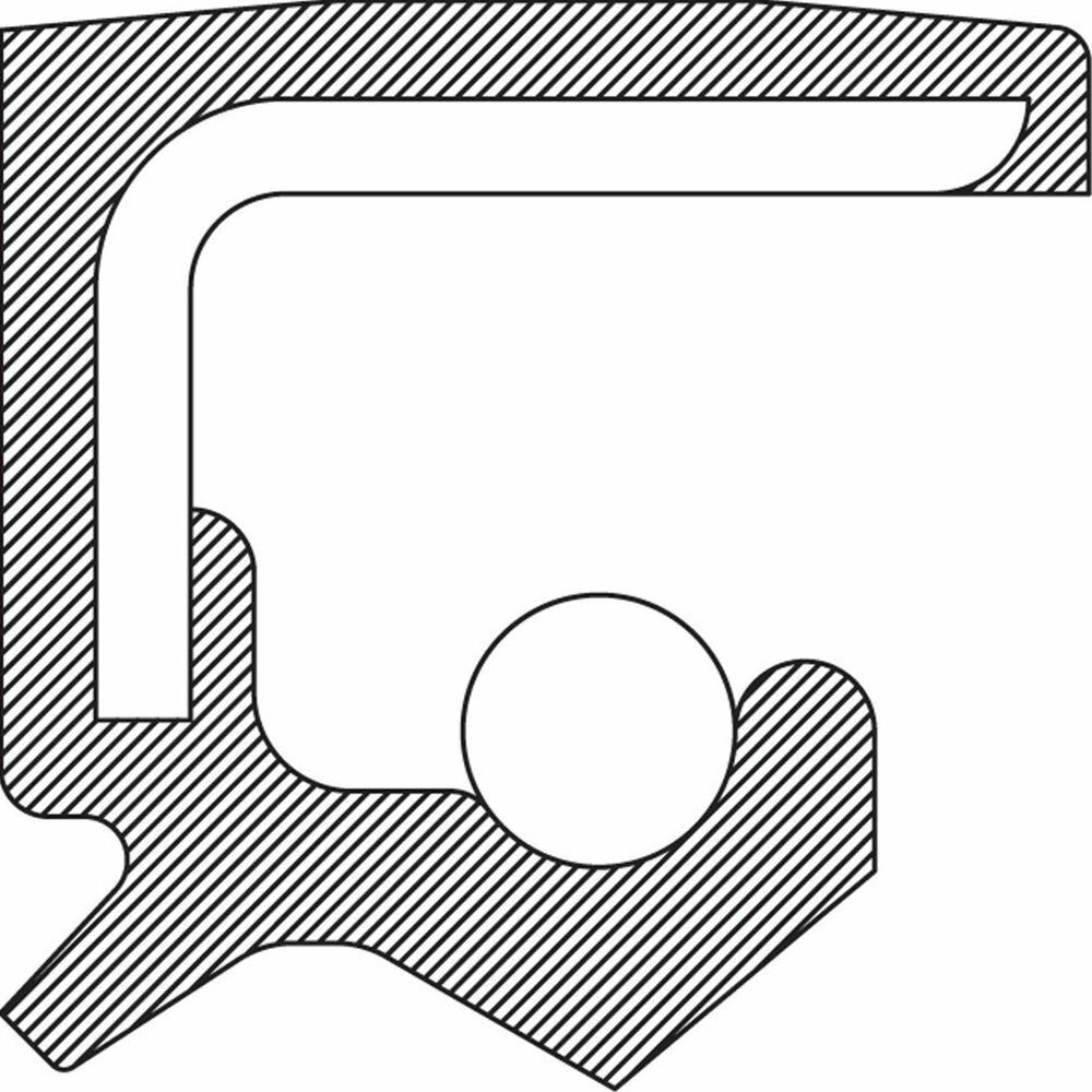 For 92-94 Chevrolet K1500 Suburban Silverado Transfer Case Input Shaft Seal