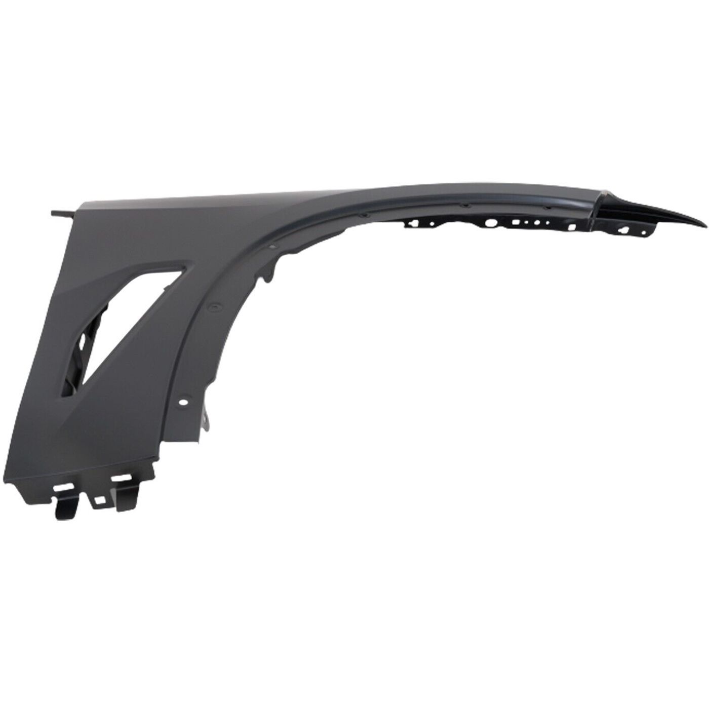 Aluminum Fender For BMW 20-23 X5 M50i Sport Utility Black Front Passenger Side