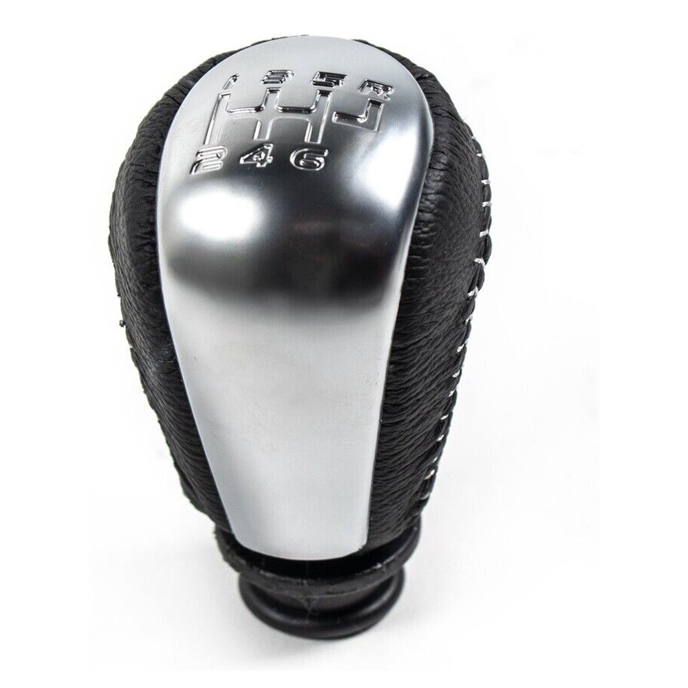 For 04-06 Gto Base 6 Speed Manual T56 Shift Knob Gray Stitch *Lmp1305G