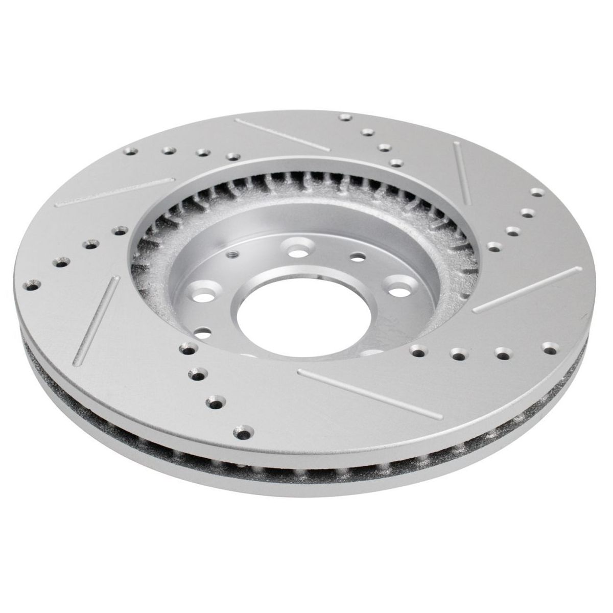 For 10-12 Mazda CX-7 SV Sport Utility Front Semi Metallic Brake Pad & Rotor Kit