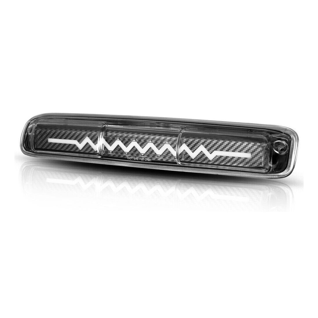 Fits 1999-2007 Silverado/Sierra[CHASING HEART RATE]CF LED Third 3rd Brake Light