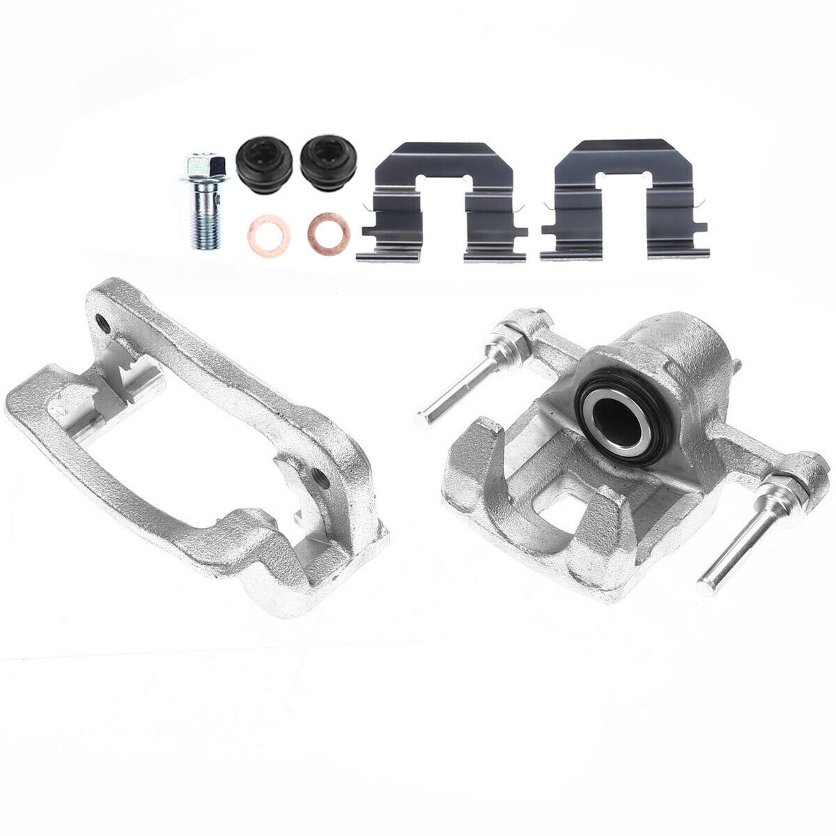 4 Sets Of - Brake Caliper W/ Bracket For 2010-2013 Kia Soul Hatchback 1.6L 2.0L Rear