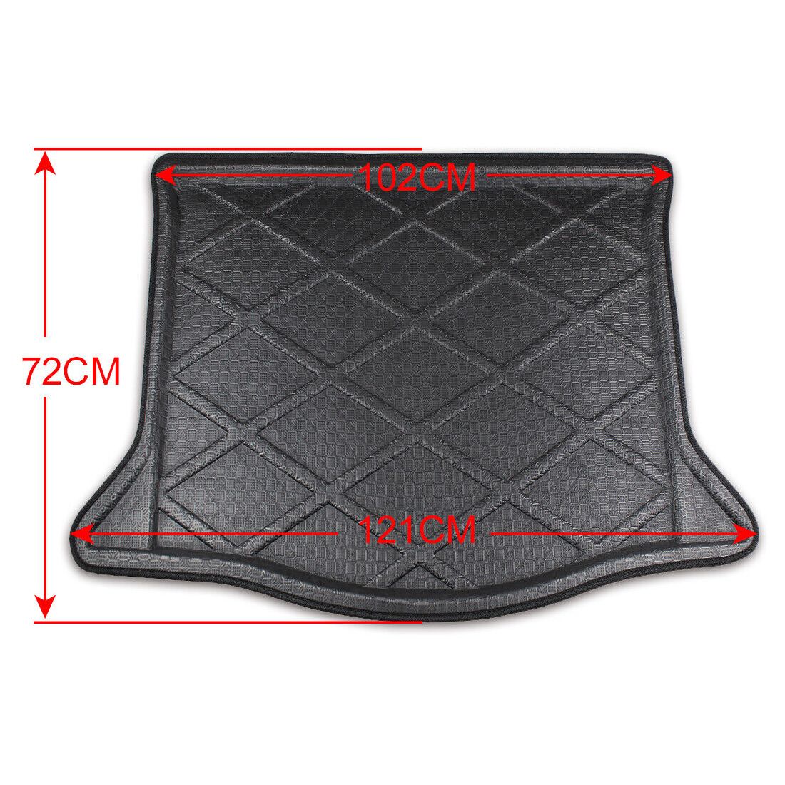 For 2008-2014 Honda Fit Sport Hatchback Black Floor Mat All Weather Trunk