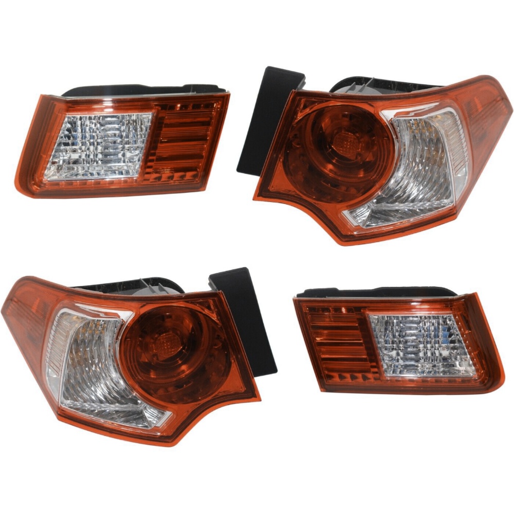 Tail Light For 09-10 TSX Base Sedan 10 TSX V6 Sedan Driver And Passenger Side