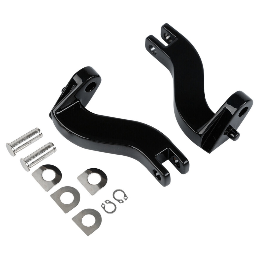 2 Sets Of - Passenger Rear Foot Peg Mounting Kits For 2009-2015 Harley-Davidson