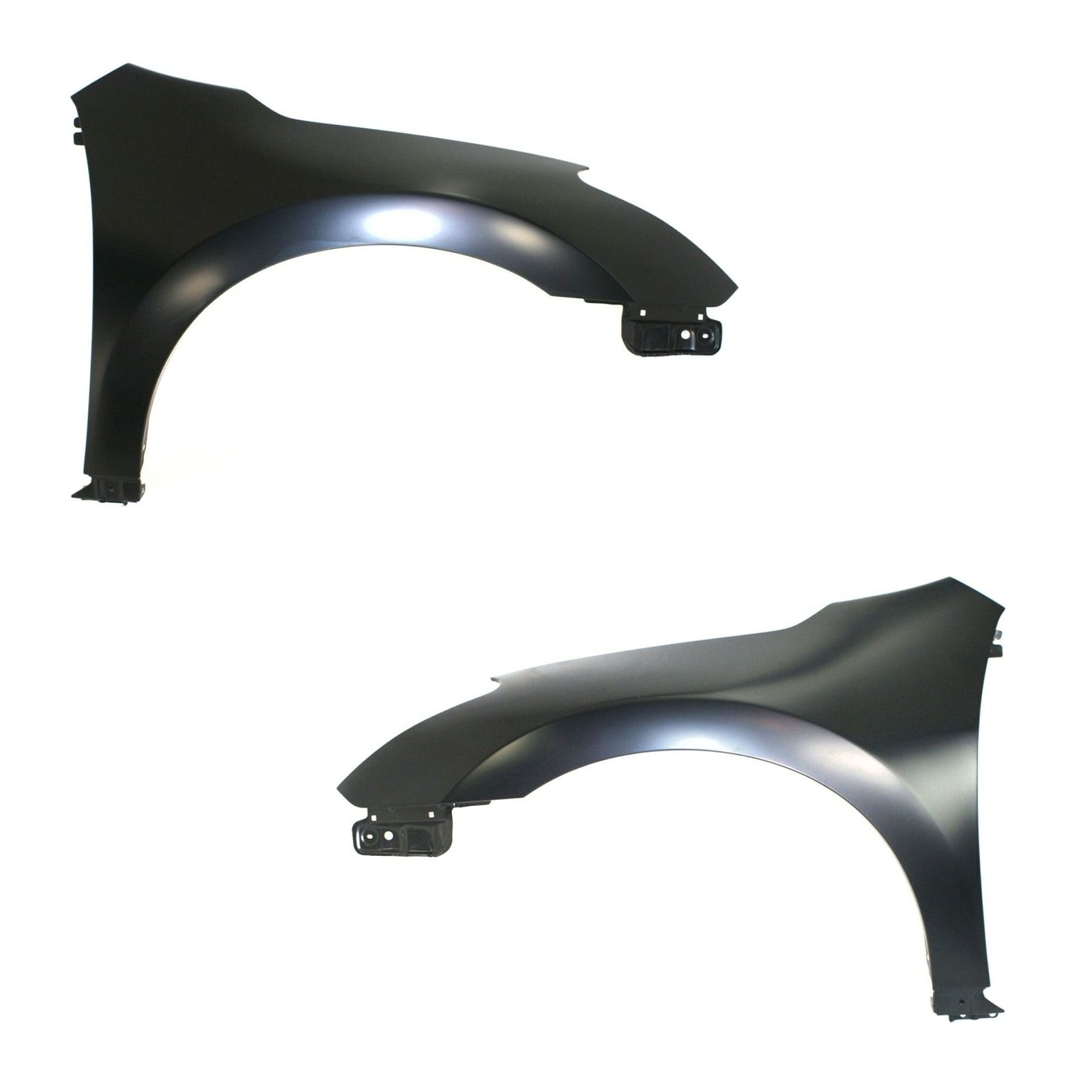 Fender For 2008-13 Nissan Altima Coupe Coupe Set Of 2 Front LH & RH Primed Steel