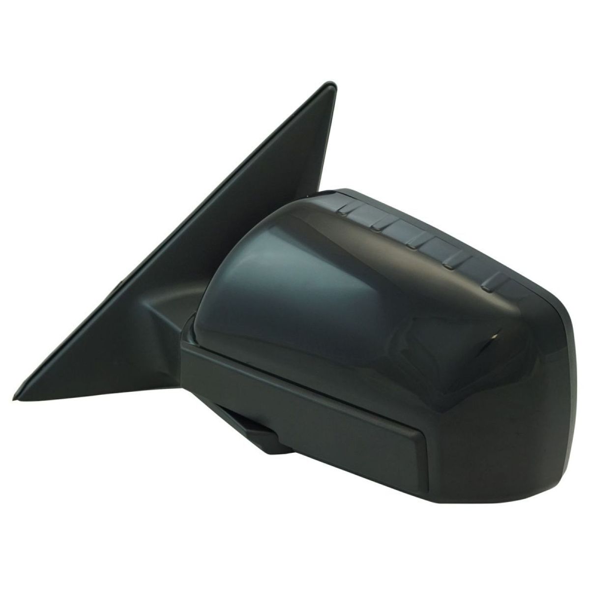 For Kia 2010-2011 Soul Hatchback Mirror Power Folding Smooth Black Driver Left