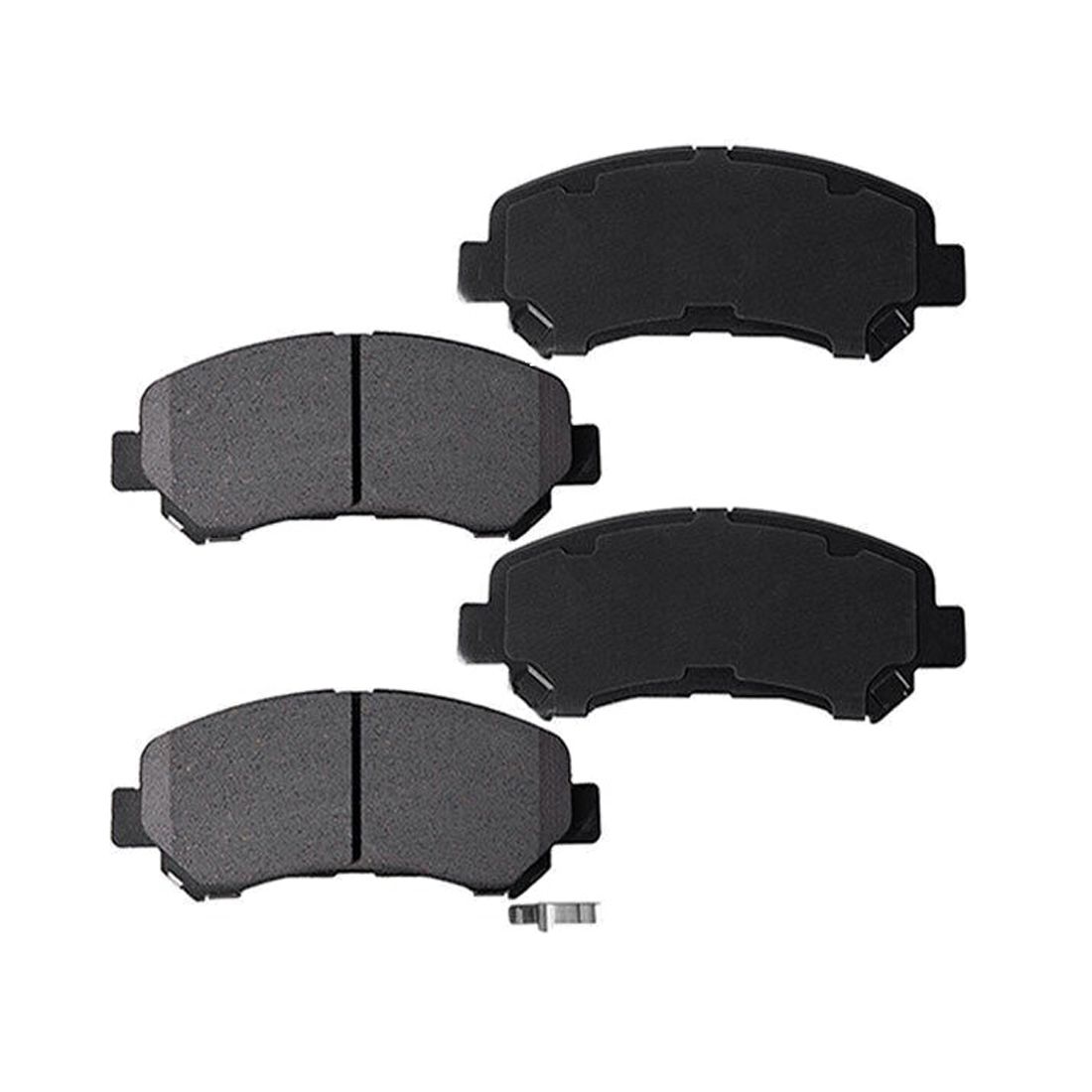 (4) Front Ceramic Brake Pads For 14-15 Nissan Rogue Select Sport Utility Select