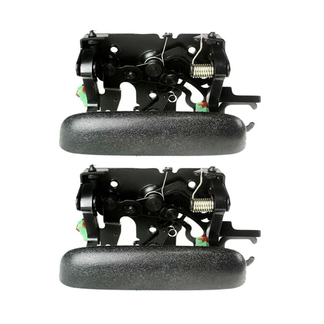 2 Sets Of - Tailgate Handle Lever Outside Textured For 02-06 Chevrolet Avalanche 1500