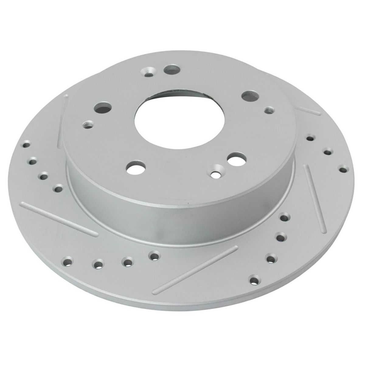 Rear For 1997-2001 Integra Drilled Slotted Brake Rotor & Posi Metallic Pad Kit