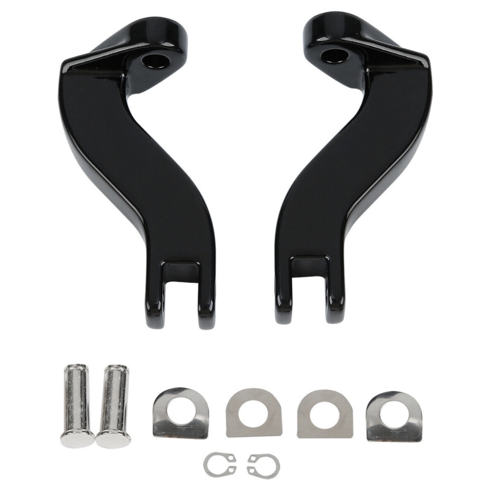 2 Sets Of - Passenger Rear Foot Peg Mounting Kits For 2009-2015 Harley-Davidson