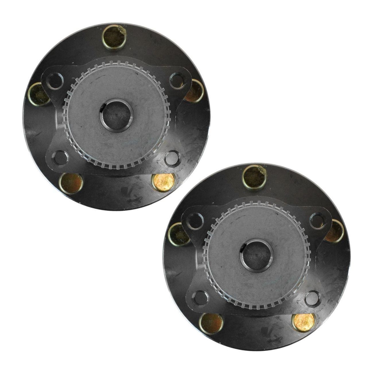 Rear Wheel Hubs & Bearings Set Of 2 For Chrysler Mitsubishi 2WD W/ ABS