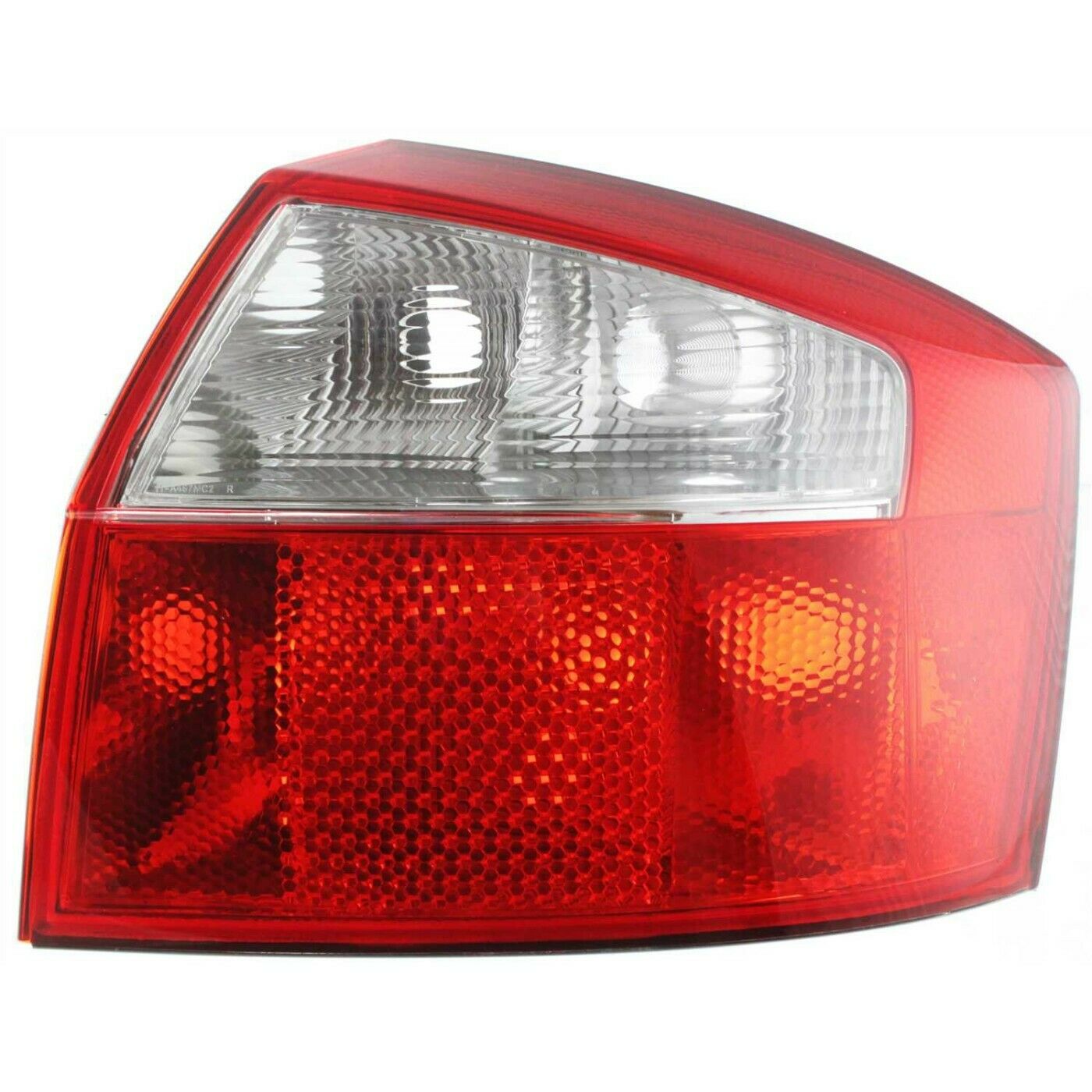 Halogen Tail Light Set For Audi A4 A4 Quattro S4 2nd Gen Clear/Red Lens 2Pcs