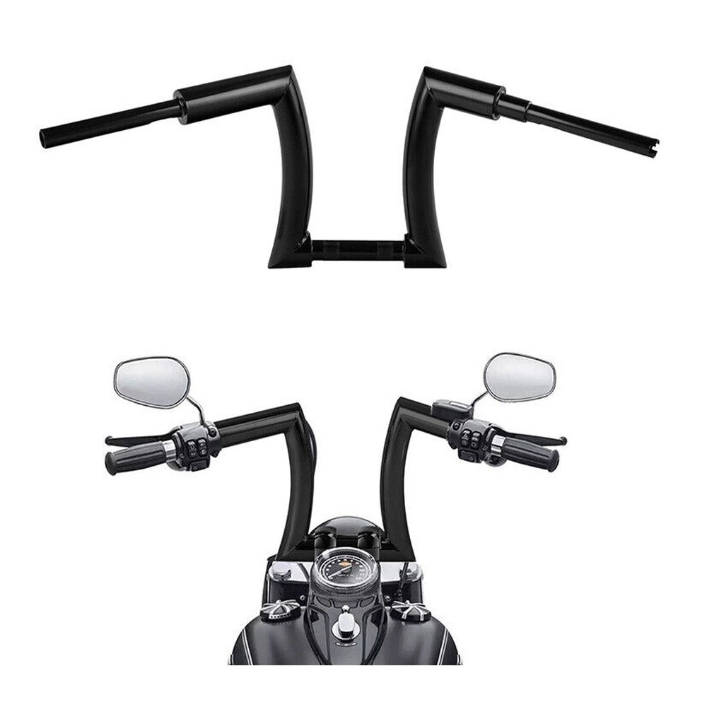 12" Ape Hanger Bar 2" Handlebar Fit For Harley-Davidson Harley Softail Touring