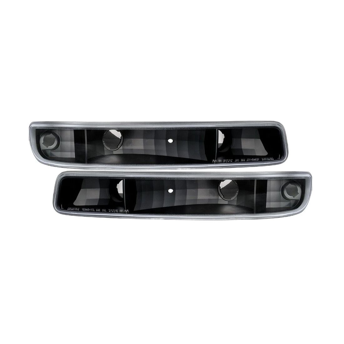Black Bumper Lights Parking Signal Lamp