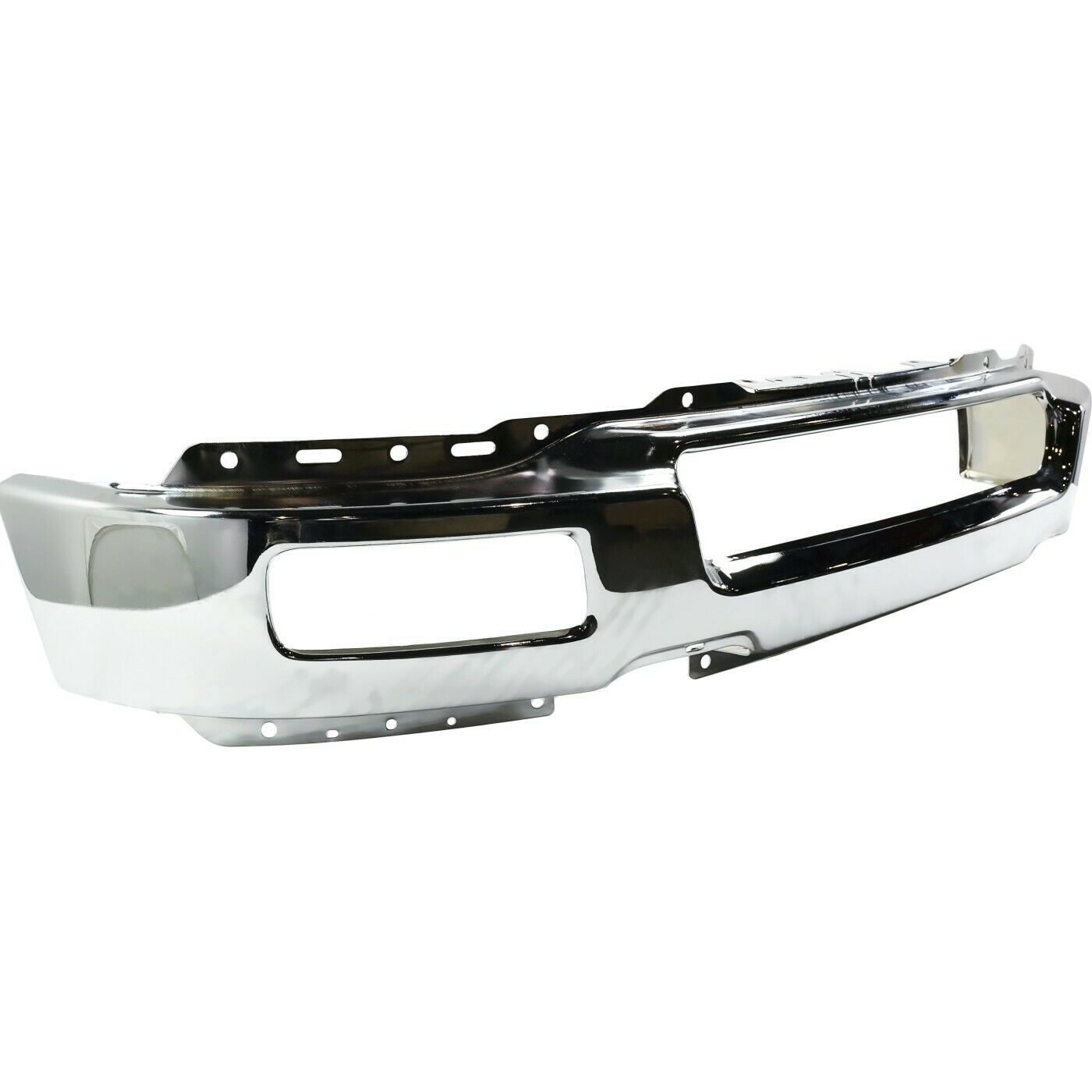 Front Bumper Face Bar Chrome W/ FL For 2004-06 F-150 2006 Mark LT Up To 8-8