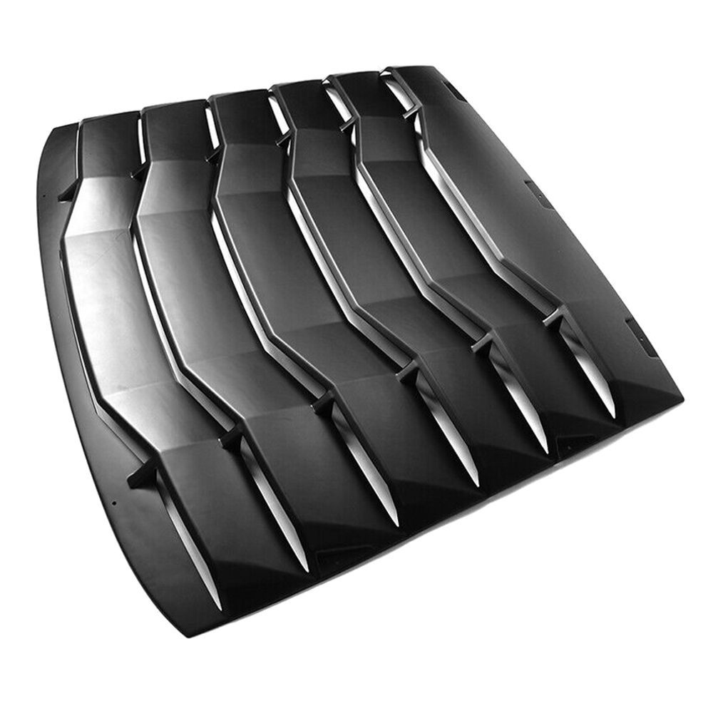 Fits 11-16 Scion TC Rear Window Louver Cover Windshield Sun Shade Unpainted ABS