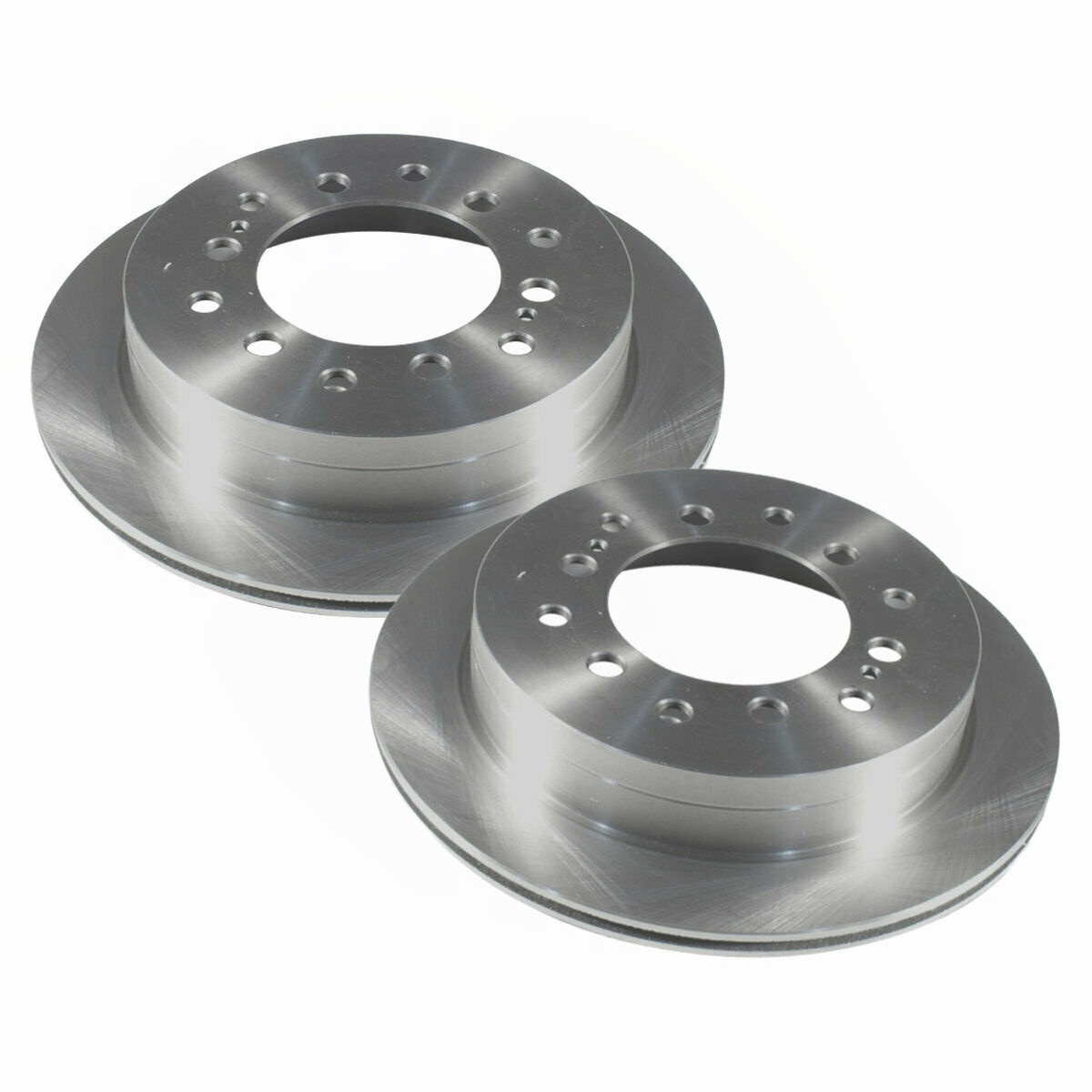 Rear Brake Rotors Pair 2 For Lexus GX470 Toyota 4Runner FJ Cruiser Sequoia