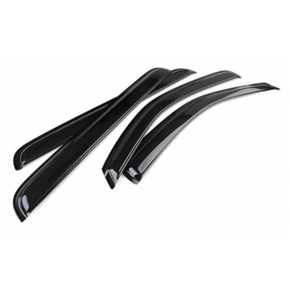 For 05-12 Pathfinder Acrylic Window Visors Vent Sun Rain Guard Shade