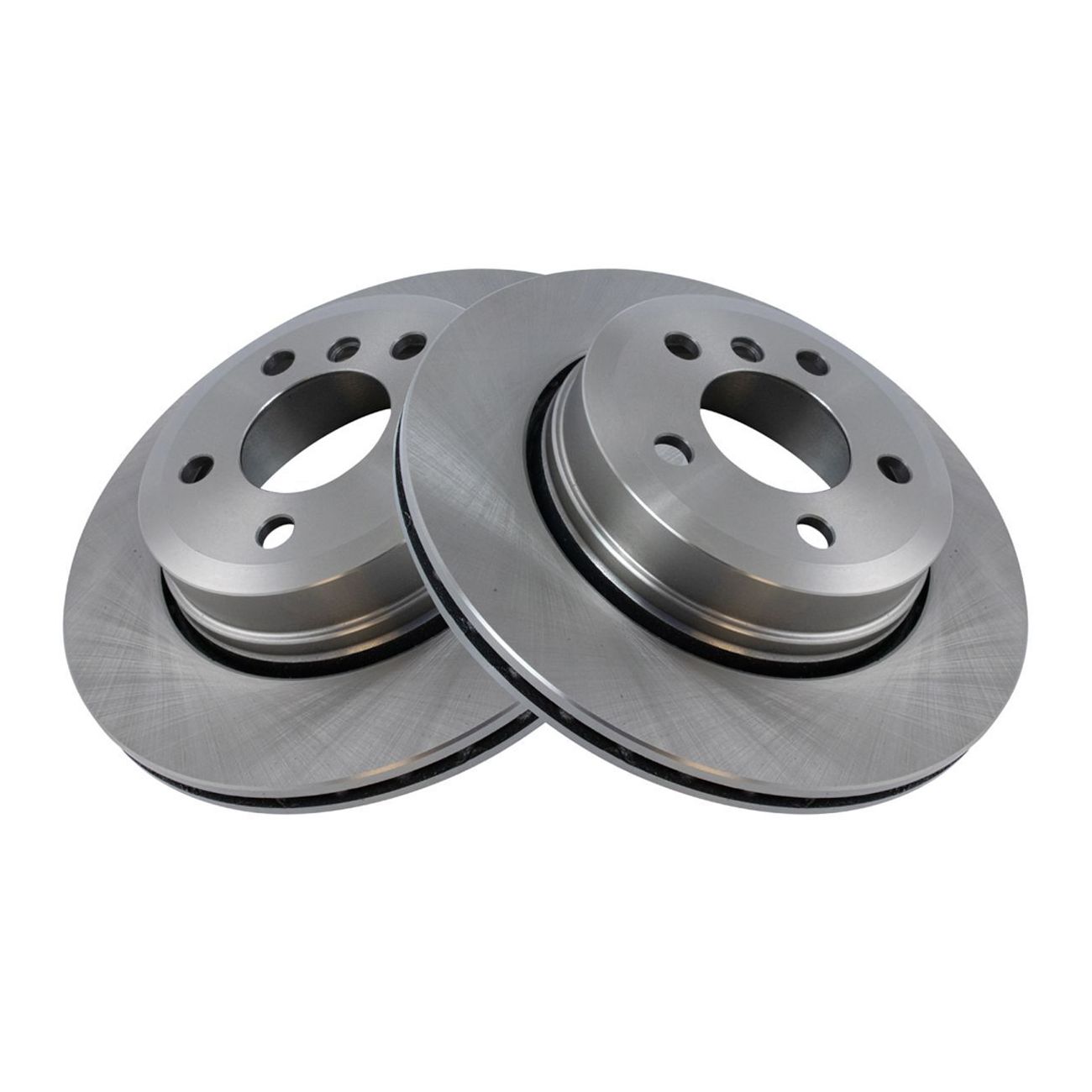 For BMW 2004-2010 X3 Sport Utility Disc Brake Rotor Rear Left Right Set