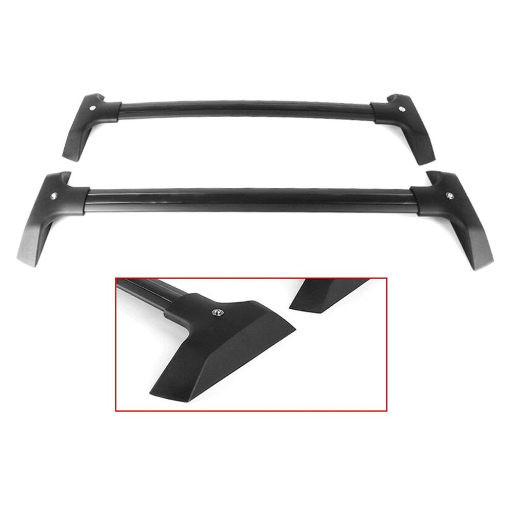 For 09-17 Traverse For 09-17 Traverse OE Style Roof Rack Rail Bar Carrier Black