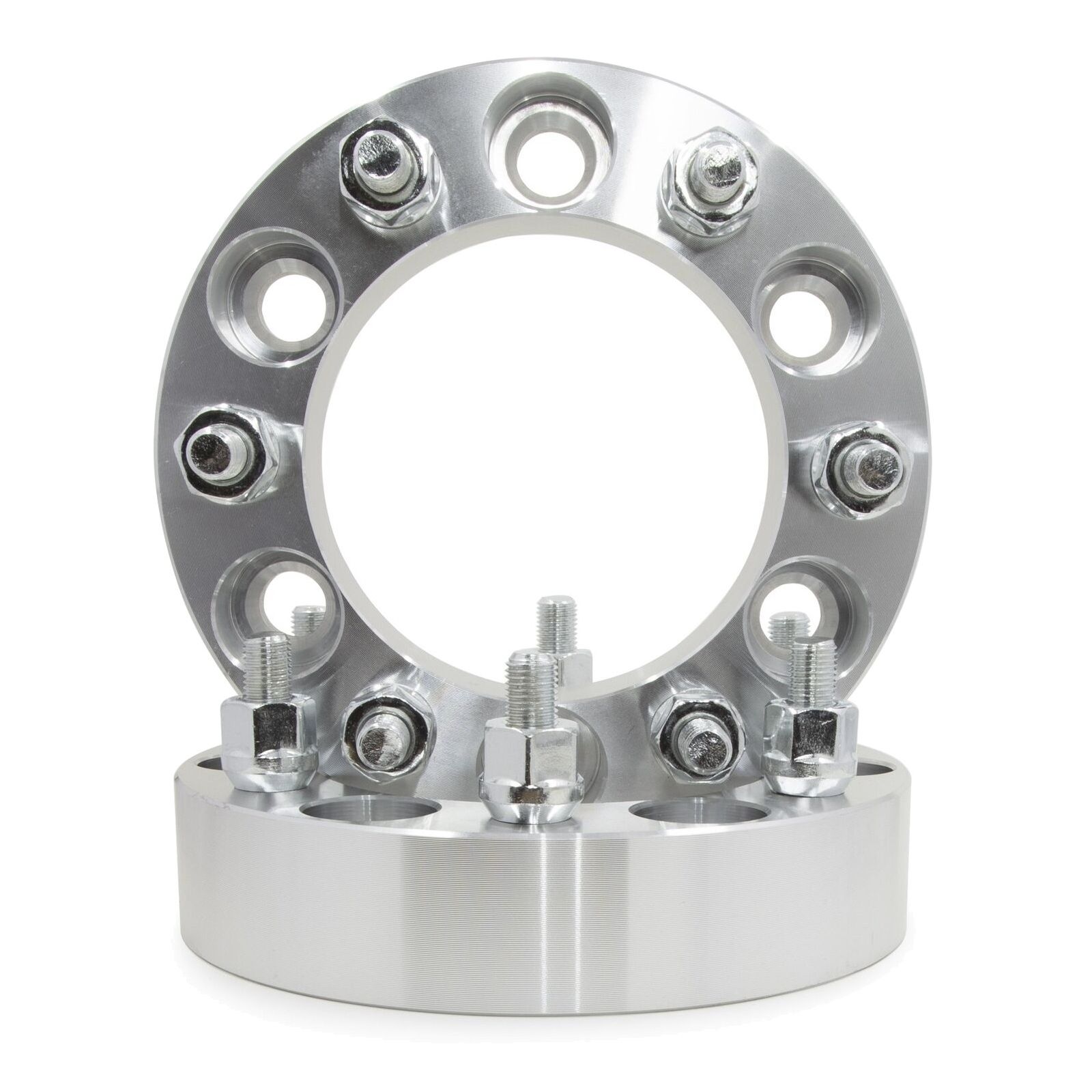 2 Wheel Spacers Adapters 2" 6x5.5 7 Studs For Chevrolet GMC 6 Lug