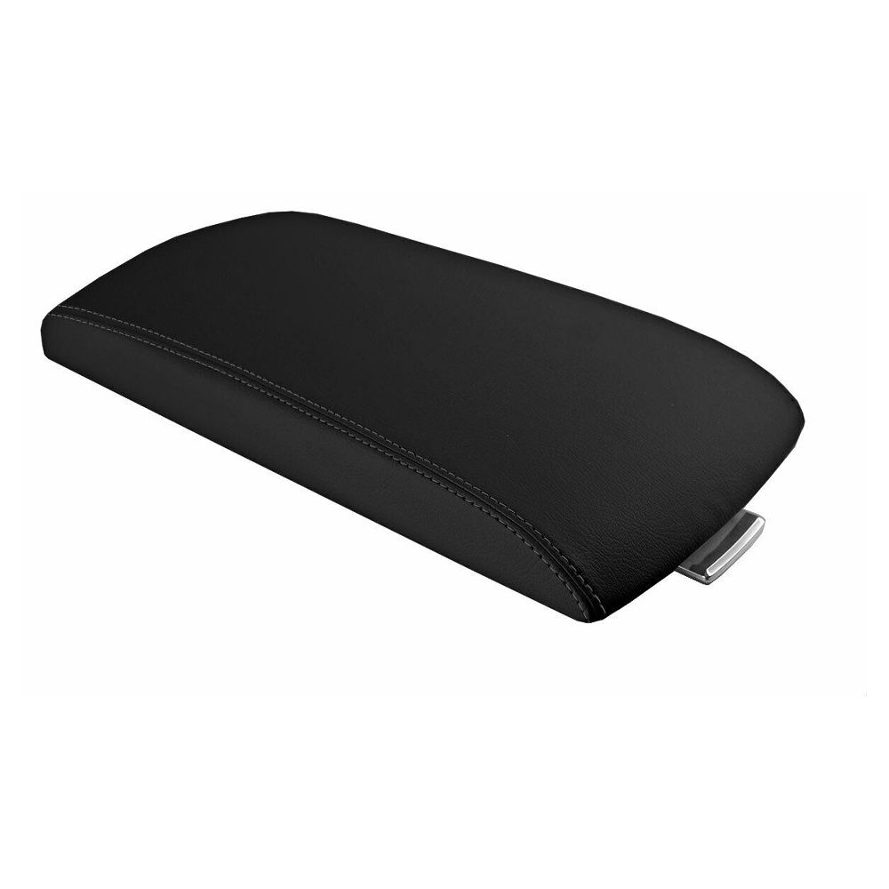 Console Lid Pull Over Armrest Cover Leather For 09-19 Flex Sport Utility Black