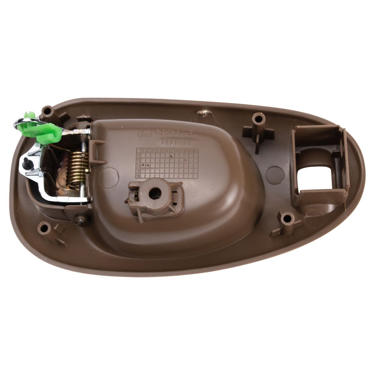 Front Interior Inside Door Handle Left Driver Side Beige & Chrome For Chrysler