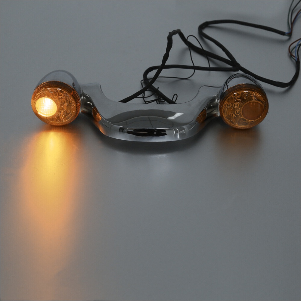 For 2010-2022 Harley-Davidson Rear Brake LED Light Bar Turn Signal Street