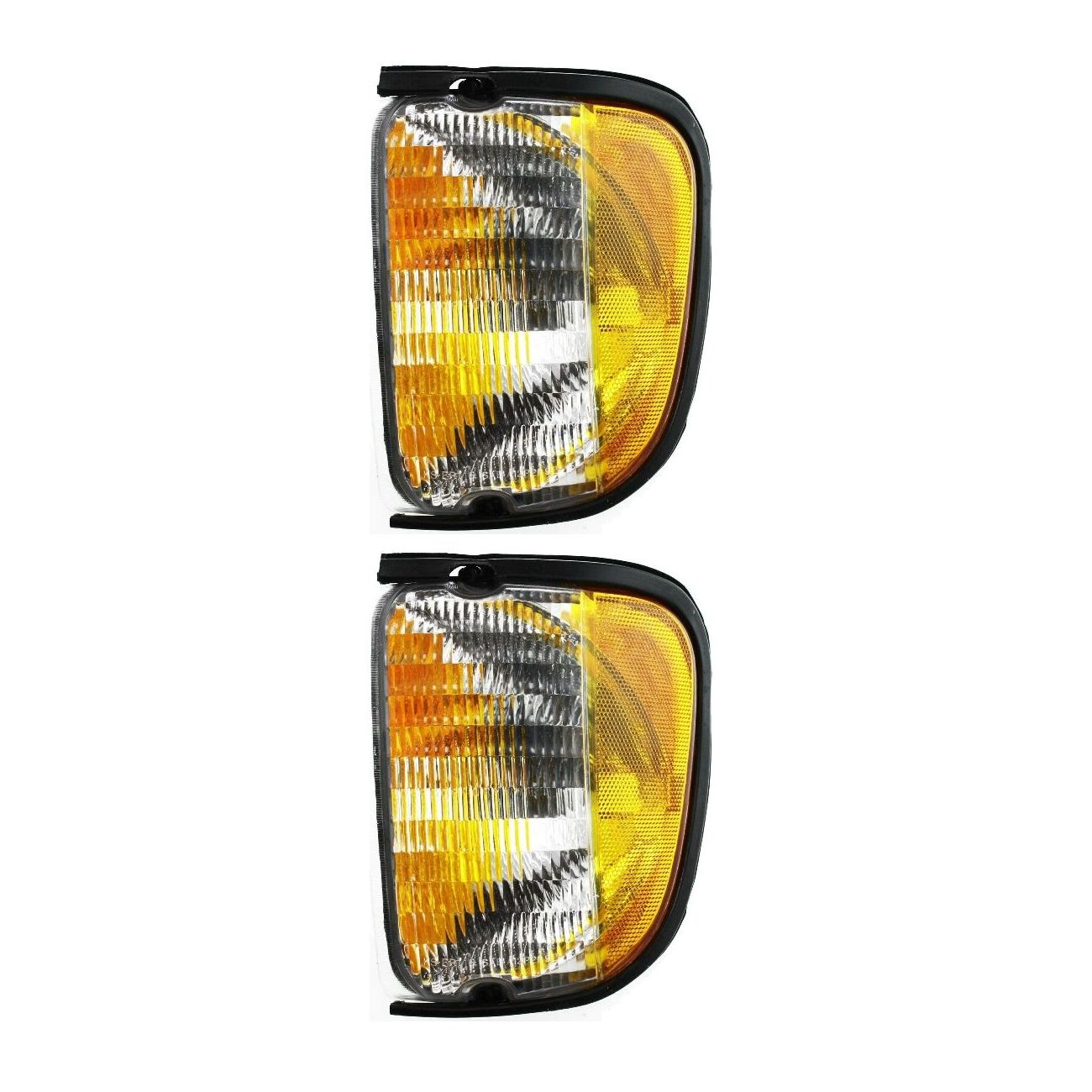 2 Sets Of - Corner Light Lamp Driver Left Side For 1992-2003 Ford LH Hand